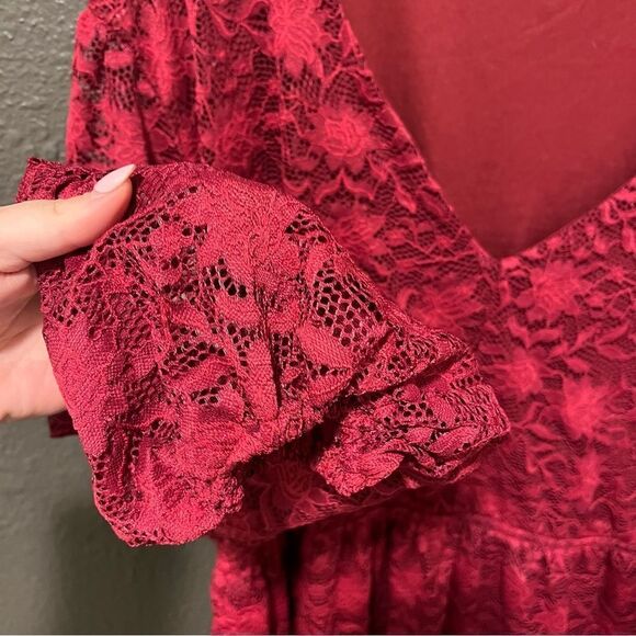 Maurice’s plus size lace long sleeve blouse 4X - Picture 5 of 12